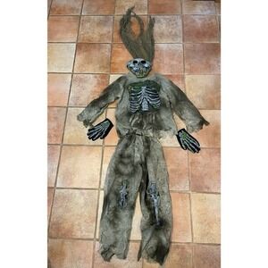 Kids skeleton Zombie costume child size medium